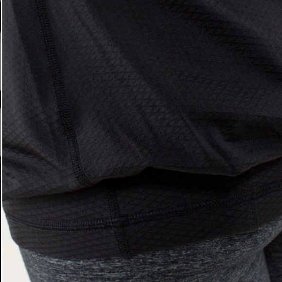 Lululemon Black Crossover Open Back Tank Top - Picture 3 of 8